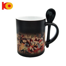 Пользовательский рекламный подарок, чувствительный к тепло, изменяющий кружку Mug Magic Mug